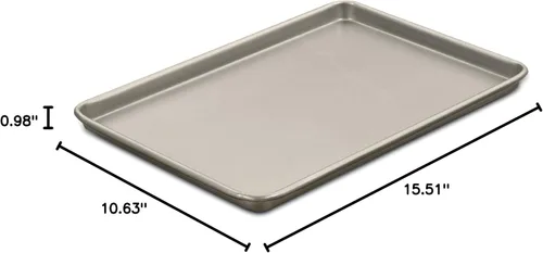 Vista 2 de Cuisinart Chef's Classic - Fuente antiadherente para horno, Champán