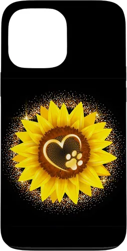 Vista 24 de Sunflower Paw Cat Dog Heart Case for iPhone 16