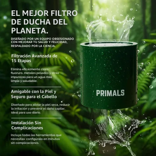 Vista 6 de PRIMALS Cartucho de repuesto para filtro de ducha, reduce la picazón seca, la caspa, el eccema y la pérdida de cabello, elimina el cloro, el flúor