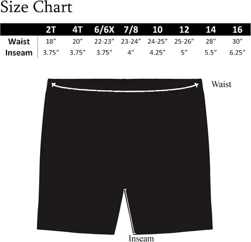 Vista 2 de MY WAY - Pantalones cortos de ciclismo para niña (algodón, 3 unidades, tallas 2-16)