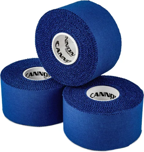 Vista 16 de Cannon Sports Cinta atlética de alta calidad, 1.5 pulgadas x 45 pies por rollo, fácil de rasgar, sin residuos pegajosos, muy fuerte, hipoalergénica