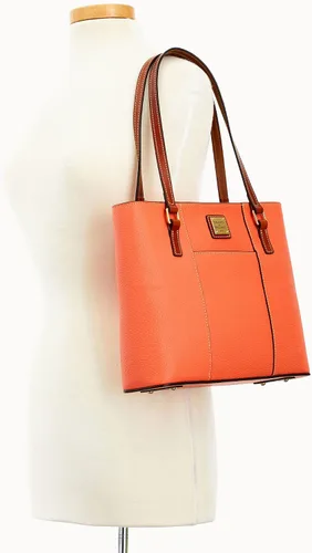 Vista 5 de Dooney & Bourke Bolso de mano, Pebble Grain Small Lexington Tote, Coral