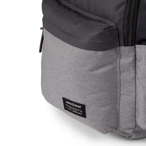 Vista 7 de SwissGear 2789 - Mochila para laptop de 13 pulgadas, gris/negro