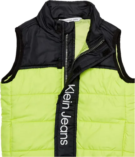 Vista 4 de Calvin Klein Conjunto de chaleco de 3 piezas para bebé niño