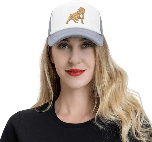 Vista 7 de American Bully Trucker Hat - Mesh Baseball Snapback Cap for Men Or Women Outdoors