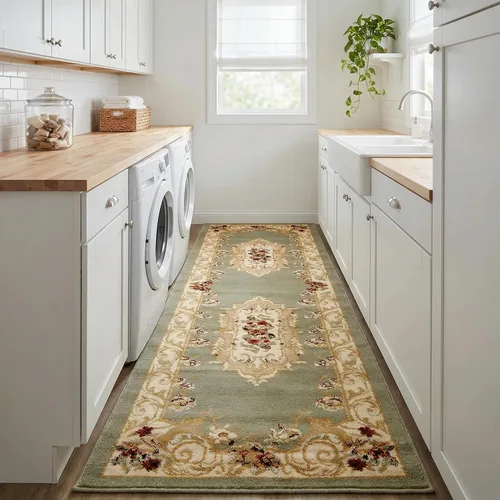 Vista 56 de Unique Loom Versailles Collection - Alfombra tradicional clásica con motivo floral, colección Versailles