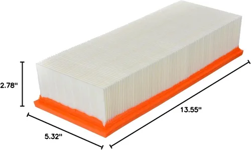 Vista 8 de FRAM Extra Guard CA9711 - Filtro de aire de repuesto para modelos seleccionados de Audi y Volkswagen, proporciona protección de filtro de hasta 12