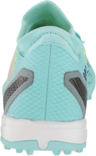 Vista 3 de adidas Tenis de fútbol unisex para adultos X Speedportal.3 Turf, Team Shock Pink 2Zero MetalicCore Black
