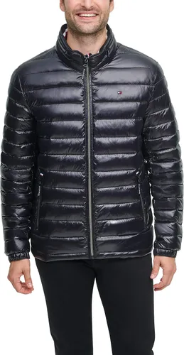 Vista 6 de Tommy Hilfiger - Chaqueta acolchada alternativa Ultra Loft Down resistente al agua para hombre.