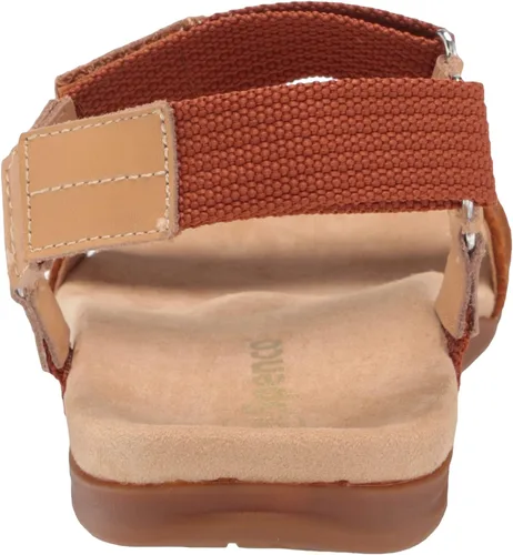 Vista 3 de Sandalia para mujer desconocida marrón 9