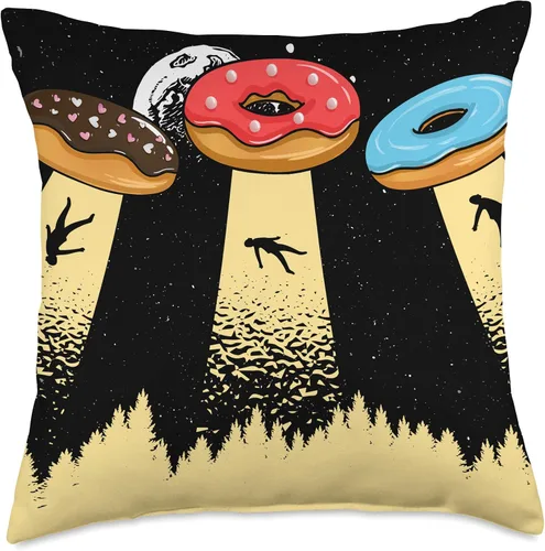 Vista 5 de Sprinkles - Cojín de donas con relleno de gelatina, 15.7 x 15.7 in, multicolor