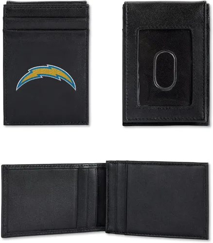 Vista 35 de NFL Rico Industries - Cartera bordada con bolsillo frontal, gran artículo de regalo, San Francisco 49Ers, Bolsillo frontal