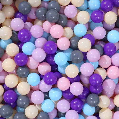 Vista 10 de Paquete de 100 pelotas para piscina de bolas - Bolas de plástico a prueba de aplastamiento y libres de BPA para carpa, casa de juegos, juguete