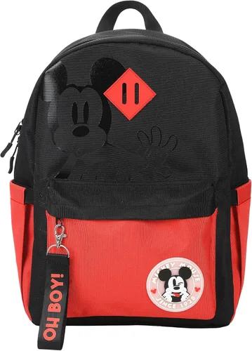 Vista 18 de Bioworld Mochila Biworld, negro y rojo(Black & Dark Red)