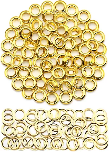 Vista 41 de SEMINI 800 Sets 4 Colors 6mm Grommet Eyelet Kit with Install Tool Kit