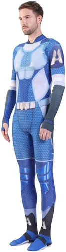 Vista 2 de MZXDY The Boys - Disfraz de cosplay The Deep Cosplay Mono A Tren, trajes de Halloween para adultos y niños