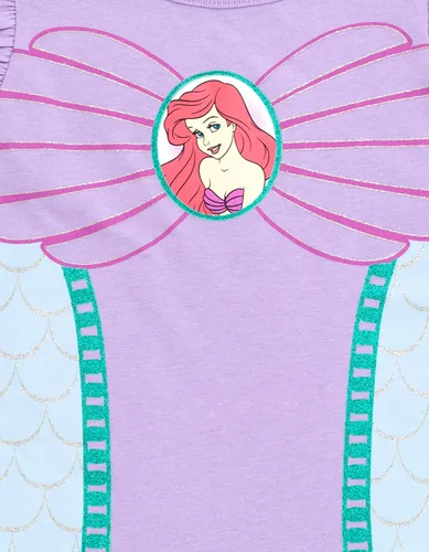 Vista 5 de Disney Classics - Paquete de 2 camisetas sin botones para niñas pequeñas y grandes (2T - 18-20)