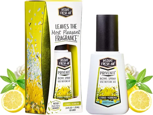 Vista 23 de Priventi - Spray para inodoro y baño eliminador de olores para hombres, hasta 120 usos, eliminación de olores de tamaño de viaje para #2 - Para