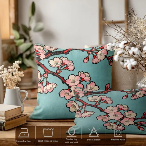 Vista 200 de Batmerry Autumn Pumpkin Templeton Throw Pillow Covers, Green Leaves Paths Forests Decorative Pillow Covers Digital Printing Blended for Couch Sofa