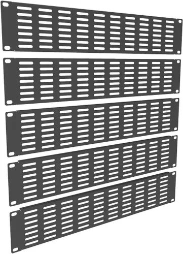 Vista 5 de Paquete de 5 espaciadores de panel en blanco ventilado de acero