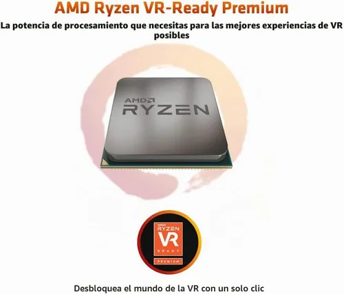 Vista 5 de AMD Ryzen 3 3100 Procesador de escritorio desbloqueado de 4 núcleos y 8 hilos con enfriador Wraith Stealth