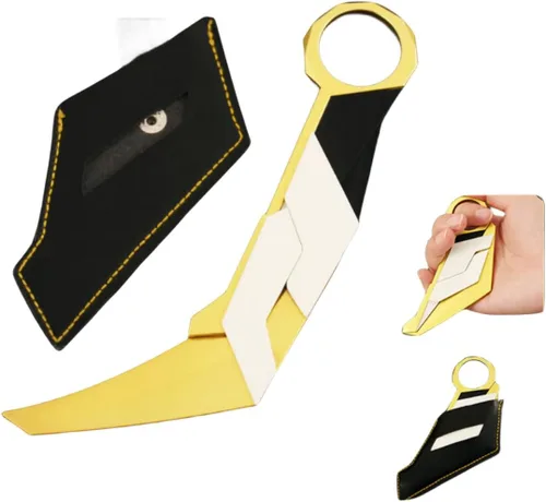 Vista 4 de UGLYAF Valorant - Juego de cuchillos Karambit Champion - Modelo de cuchillo de garra (juego de caja Champion 2023)