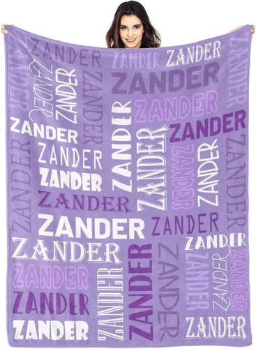 Vista 16 de Dr.TOUGH Mantas personalizadas para niños, mantas y mantas personalizadas con nombre para niños y adultos (color 01, 30 x 40 pulgadas)
