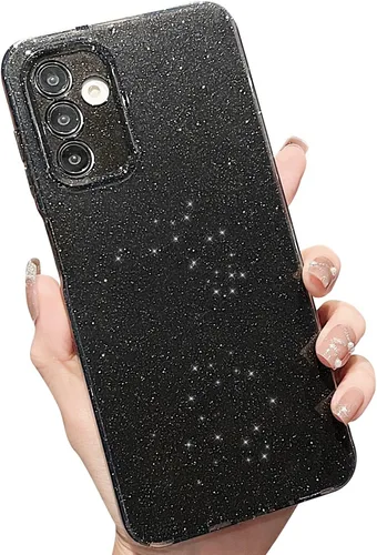 Vista 11 de MINSCOSE Funda compatible con Samsung Galaxy A14 5G, bonita funda delgada con purpurina fina, a prueba de golpes, de TPU para mujeres y niñas