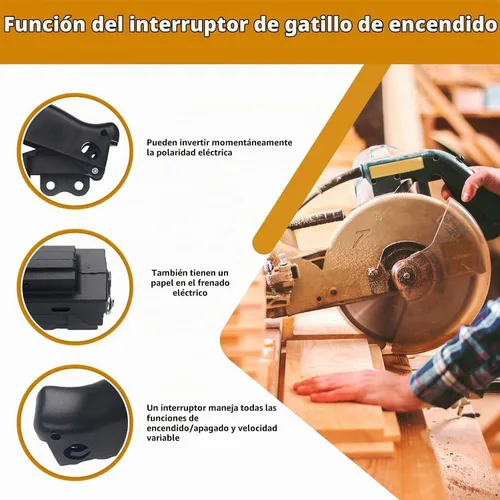 Vista 3 de Repuesto de nueva sierra ingletadora interruptor de encendido para DW712 DW715 DW716 DW717 DW718 DWS780