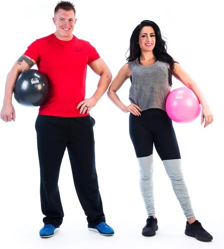 Vista 5 de Pelota de entrenamiento – Pelota de pilates – Pelota de barre – Pelota de boxeo – Mini pelota de ejercicio – Pelota de gimnasio – Pelota