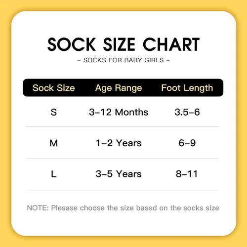 Vista 6 de Juebm Infant Baby Girls Ruffle Socks Toddler Dress socks,Pack of 356 Baby Frilly Lace Ankle Socks