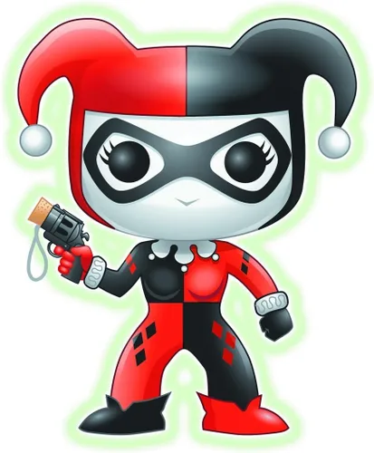Vista 2 de Funko POP Heroes: Figura de vinilo que brilla en la oscuridad de Harley Quinn