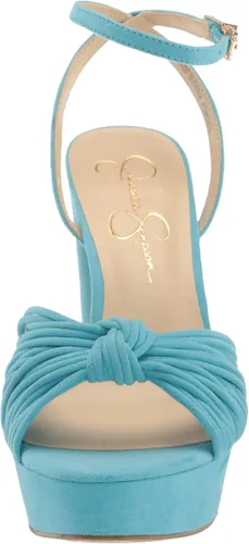 Vista 2 de Jessica Simpson Zapatos de tacón con plataforma con correa de tobillo Immie para mujer