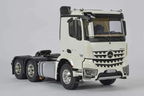 Vista 2 de Tamiya 56352 Arcos Mercedes-Benz 1:14 RC MB Arocs 3363 6x4 ClassicSpace, Blanco, 52.9 x 21.5 x 26.5 Centimetros