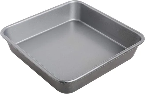 Vista 5 de Cuisinart Classic Maker - Molde cuadrado cuadrado antiadherente para tartas de chef de 9 pulgadas, color plateado