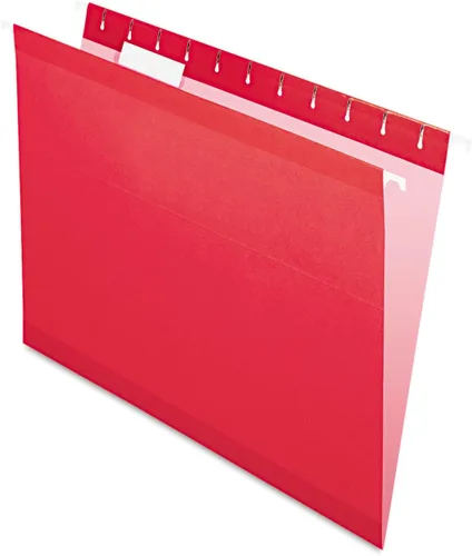 Vista 67 de Pendaflex carpetas de archivos colgantes reforzadas, Negro
