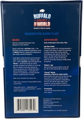 Vista 3 de You Gotta Know Buffalo Against the World - Juego de preguntas y preguntas deportivas