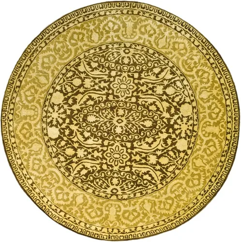 Vista 11 de SAFAVIEH Silk Road Collection SKR213G - Alfombra decorativa de lana tradicional hecha a mano, 2 x 3 pies, color granate y marfil