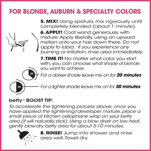 Vista 4 de Betty Beauty Blonde Betty - Kit de coloración para el cabello