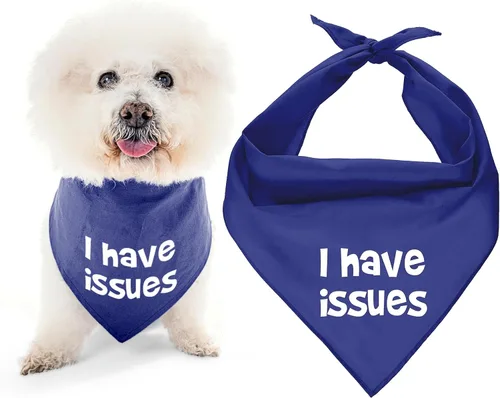 Vista 27 de Parisian Pet Bandanas naranjas para perros – Bandana ajustable para cachorros – Accesorios para perros para niños y niñas – Pañuelo para perros Best