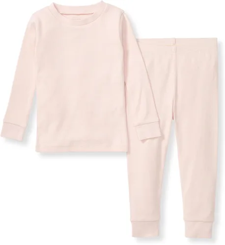 Vista 17 de Burt's Bees Baby Pijama para niña, 2 piezas, camiseta de manga larga y pantalones de algodón orgánico