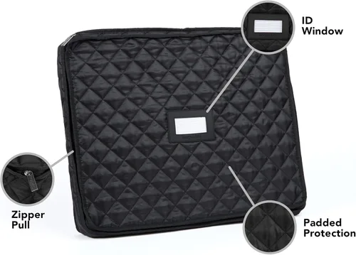 Vista 4 de Covermates Keepsakes - Almacenamiento de servilletas - Protección acolchada - Ventana de identificación - Resistente a las manchas - Lavable a