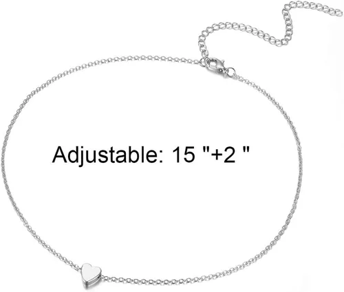Vista 5 de Gargantilla para mujer, con dije en capas de moda chapado en oro de 14 quilates, juego de collar apilado, cadena de perlas de estrella de verano