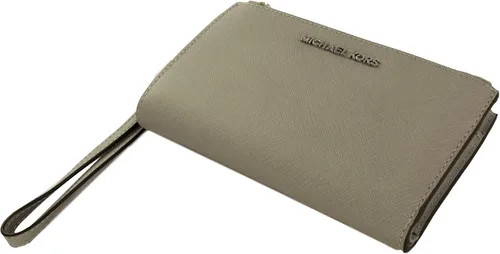 Vista 8 de Michael Kors - Billetera de viaje con doble cremallera para mujer modelo Jet Set con correa para la muñeca