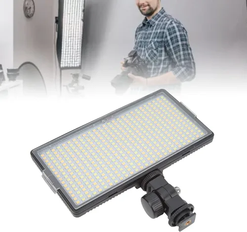 Vista 6 de Luz de relleno LED, mini lámpara LED de llenado de panel plano, panel de iluminación de fotografía, luz de relleno de estudio con 416 cuentas