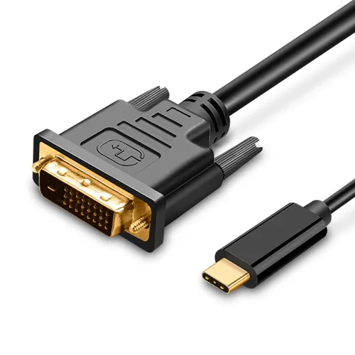 Vista 9 de UPGROW Cable USB-C a DVI de 6 pies, soporta 4K a 30 Hz, compatible con MacBook Pro, Surface Book 2, Dell XPS 13, Galaxy S10, monitores, proyectores