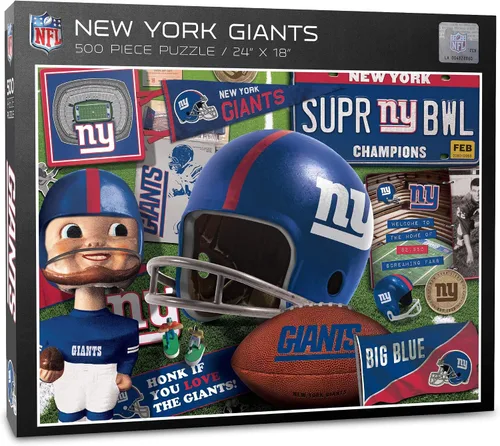 Vista 17 de YouTheFan - Rompecabezas serie retro NFL, 500 piezas