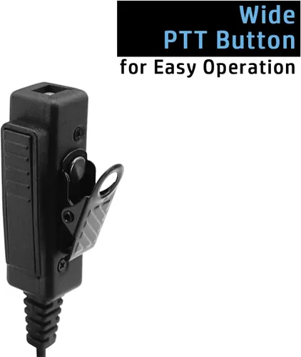 Vista 3 de Reemplazo de auriculares para Motorola Radio BPR40 CLS1110 CLS1410 CP110 CP185 CP200D DEP450 DLR1020 DLR1060 PR400 RDM2070D RDU4100 RDU4160D RDV5100