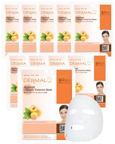 Vista 28 de DERMAL Acai Berry Collagen Essence - Mascarilla facial de 0.81 onzas (0.81 oz), paquete de 10 unidades – Hidratante y reafirmante mantiene la piel