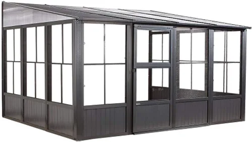 Vista 11 de Sojag Solarium Charleston al aire libre de 12' x 12' solarium al aire libre con mosquiteras